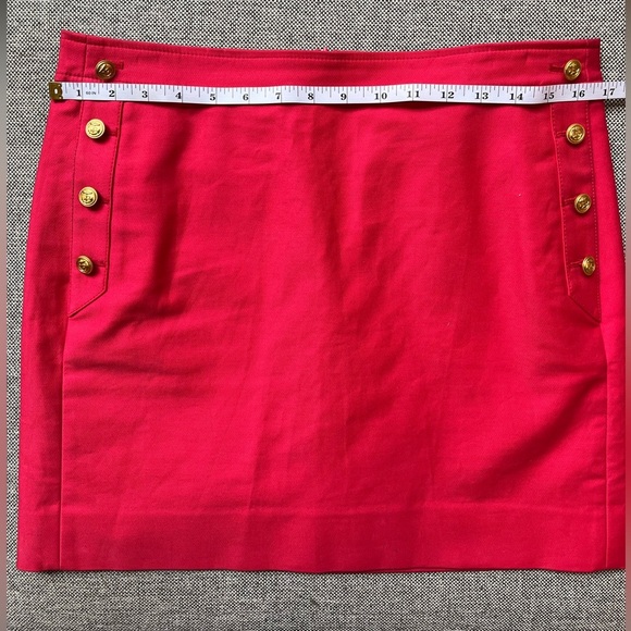 ⚓️ JCREW Postage Stamp Sailor Mini Skirt⚓️ Size: 6 - Picture 10 of 11
